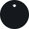 R.1/R.3 End plate for draw bar, glossy black