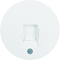 R.1/R.3 Face plate with dust cover, white