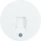 R.1/R.3 Face plate with dust cover, white