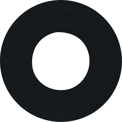 R.1/R.3 Front plate for E10 switch and light indicator black