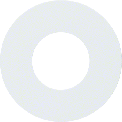 R.1/R.3 Front plate for E10 switch and light indicator, white