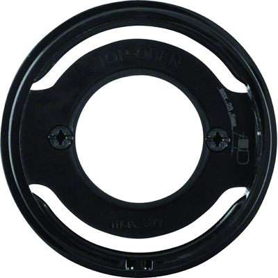 R.1/R.3 Front plate for E14 light indicator black