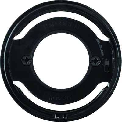 R.1/R.3 Front plate for E14 light indicator black