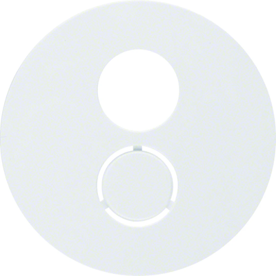 R.1/R.3 Front plate for loudspeaker socket white