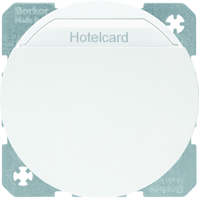 R.1/R.3 Interruptor de relé para tarjeta de hotel, negro