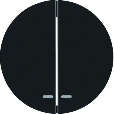 R.1/R.3 Keys with transparent lens glossy black