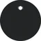 R.1/R.3 Piastra frontale per connettore a tirare, nera, lucida