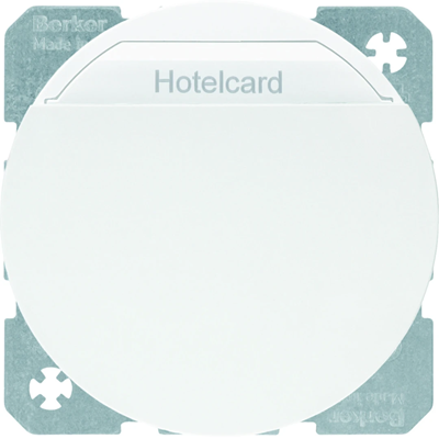 R.1/R.3 Relaisschalter für Hotelkarte schwarz