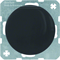 R.1/R.3 SCHUKO socket with glossy black cover