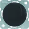 R.1/R.3 SCHUKO socket with glossy black cover