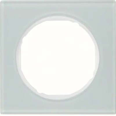 R.3 1-fold white glass frame