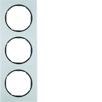 R.3 3-dílný hliníkový/černý rám