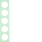 R.3 5-fold white glass frame