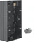 R.3 Boîtier noir double brillant en saillie