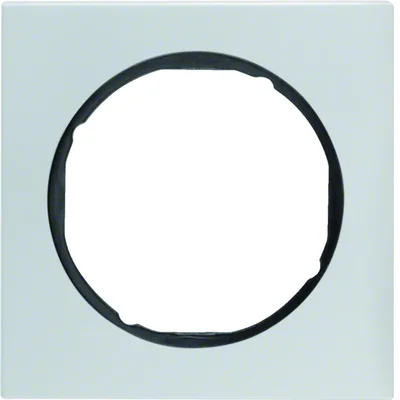 R.3 Ramka 1-krotna aluminium/czarny