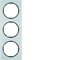 R.3 Ramka 3-krotna aluminium/czarny