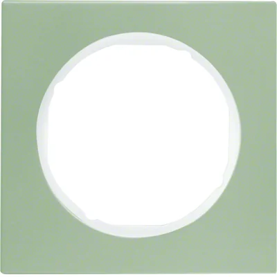 R.3 Telaio 1 posto in acciaio inossidabile/bianco