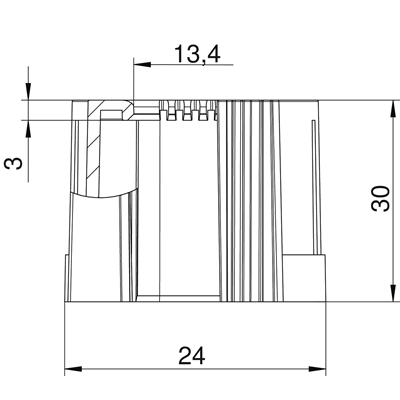 Raccord de tuyau séparable 129 TB M20
