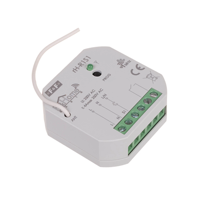 Radio module of the relay with switching power supply