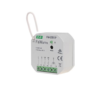 Radio roller shutter controller 230V - PDT assembly 85÷265V AC/DC