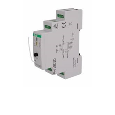 Radio two-channel LED driver 12V - DIN mounting 10÷16V DC