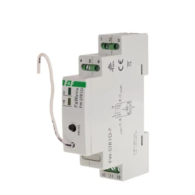 Radiocomando per tapparelle 230V - Montaggio su guida DIN 85÷265V AC/DC, multifunzione, per guida DIN