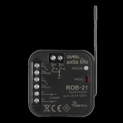 RADIOWY ODBIORNIK BRAMOWY TYP: ROB-21/12-24V
