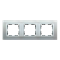Rahmen 3x Aluminium / Zwischenrahmen Aluminium matt