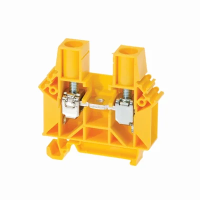 Rail connector ZUG-16 A11-A531 yellow 30pcs.