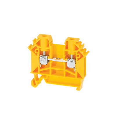 Rail connector ZUG-4 A11-A231 yellow 30pcs.