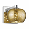 RAIN Gold wall lamp