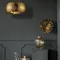 RAIN Gold Wandleuchte