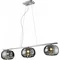 RAIN Lampa wisząca listwa 102 cm przydymiona