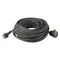 Rallonge de jardin 20 m / 1 prise / noire / caoutchouc-néoprène / 230 V / 1,5 mm²