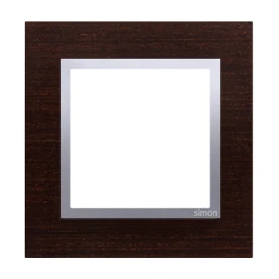 Ramka 1-krotna Nature-Drewno SREBRNE WENGE IP20/IP44