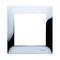 Ramka 1-krotna uniwersalna IP20 / IP44 chrom
