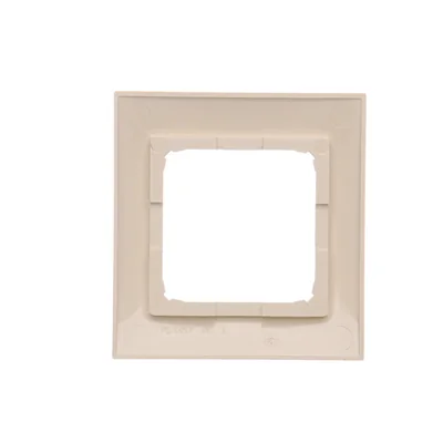 Ramka 1-krotna uniwersalna IP20 / IP44 krem