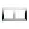 Ramka 2-krotna uniwersalna IP20 / IP44, inox
