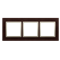 Ramka 3-krotna Nature-Drewno ZŁOTE WENGE IP20/IP44