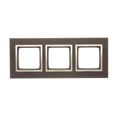 Ramka 3-krotna Nature-Drewno ZŁOTE WENGE IP20/IP44