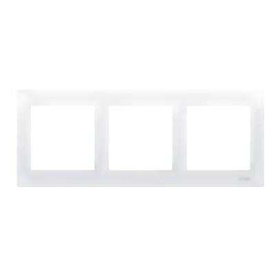 Ramka 3-krotna uniwersalna IP20 / IP44, biała