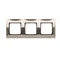Ramka 3-krotna uniwersalna IP20 / IP44, inox