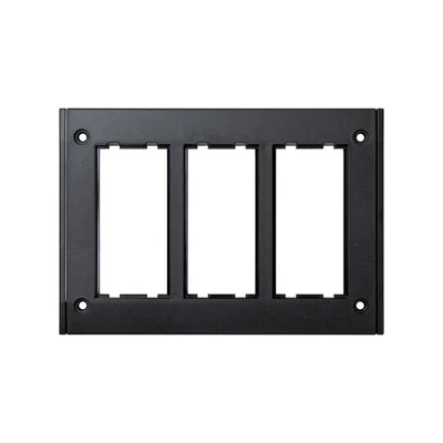 Рамка 3-модульна для коробки SBM350, 6x K45, сірий графіт