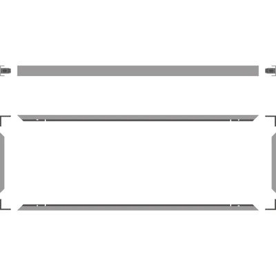 Ramka do montażu powierzchniowego PANEL 1200x300 SURFACE MOUNT KIT H70 VALUE