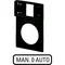 Рамка з табличкою для опису: MAN. 0 АВТО, Q25TS-397