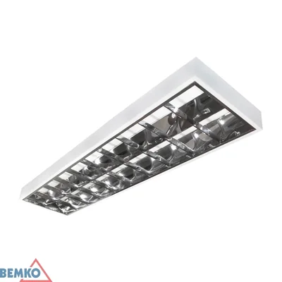 Rastrové svítidlo RES KAFLER EMPTY T8 2x36W N/T