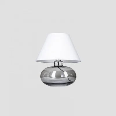 Rauchige Tischlampe