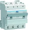 RCBO Disyuntor de corriente residual con elemento de sobrecorriente 4P 6kA C 6A/30mA tipo A QC/QB