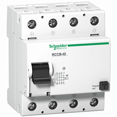 RCD 125A 4-pole 100mA type AC