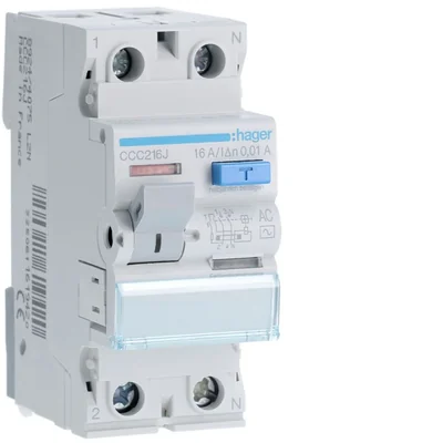 RCD 16A 10mA 2polig Tippe A
